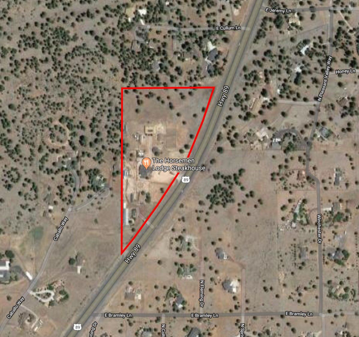 Navajo Gaming Property Map